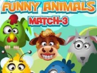 Funny Animals Match 3 Puzzle Game