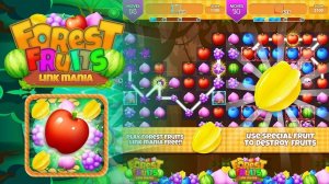 Fruit Link Splash Match 3 Mania Online Puzzle Game