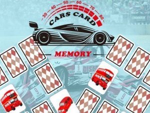 Cars Card Memory Online Puzzle Game