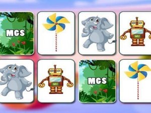Cheerful Match Card Memory Game