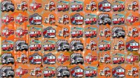 Emergency Trucks Match 3 Puzzle Game