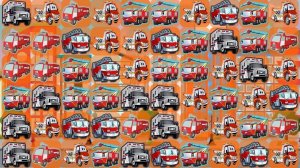 Emergency Trucks Match 3 Puzzle Game