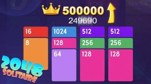 2048 Solitaire Merge Puzzle