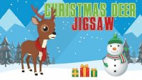 Christmas Deer Jigsaw Puzzle Game