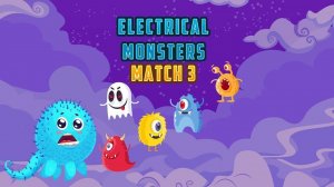 Colorful Monster Match 3 Puzzle