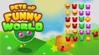 Pets Of Funny World - Match 3 Puzzle Game