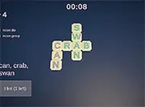 Letter Grid Word Builder