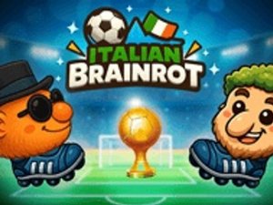Oversized Athletes Football Match